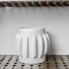 2122 MTIB SARL Vase Brut Archi II C - Blanc