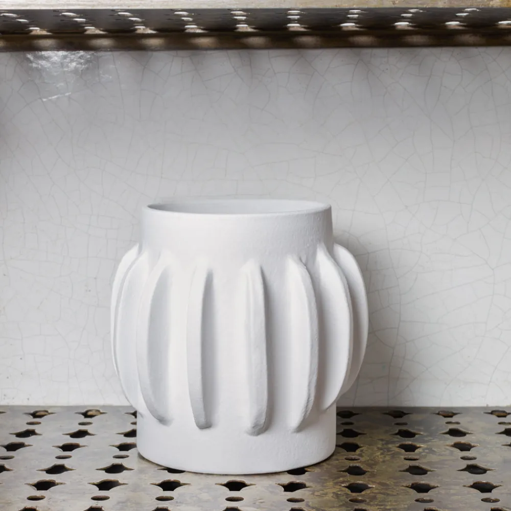 2122 MTIB SARL Vase Brut Archi II C - Blanc