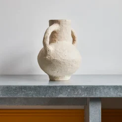 447 SNOWDROPS COPENHAGEN Vase oreilles en papier mâché