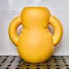 2191 HOME STUDYO Vase Oscar - Jaune