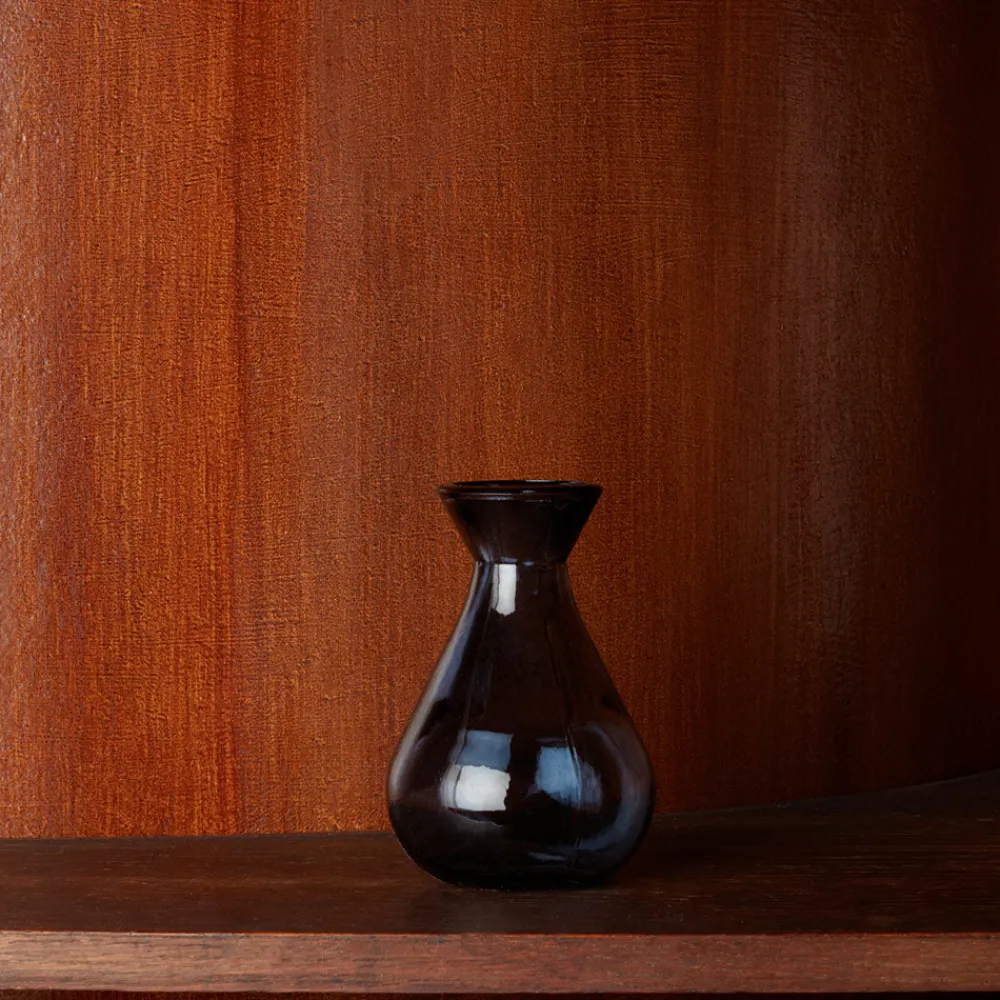 1952 VIDRIOS SAN MIGUEL Vase Oviedo - Mauve