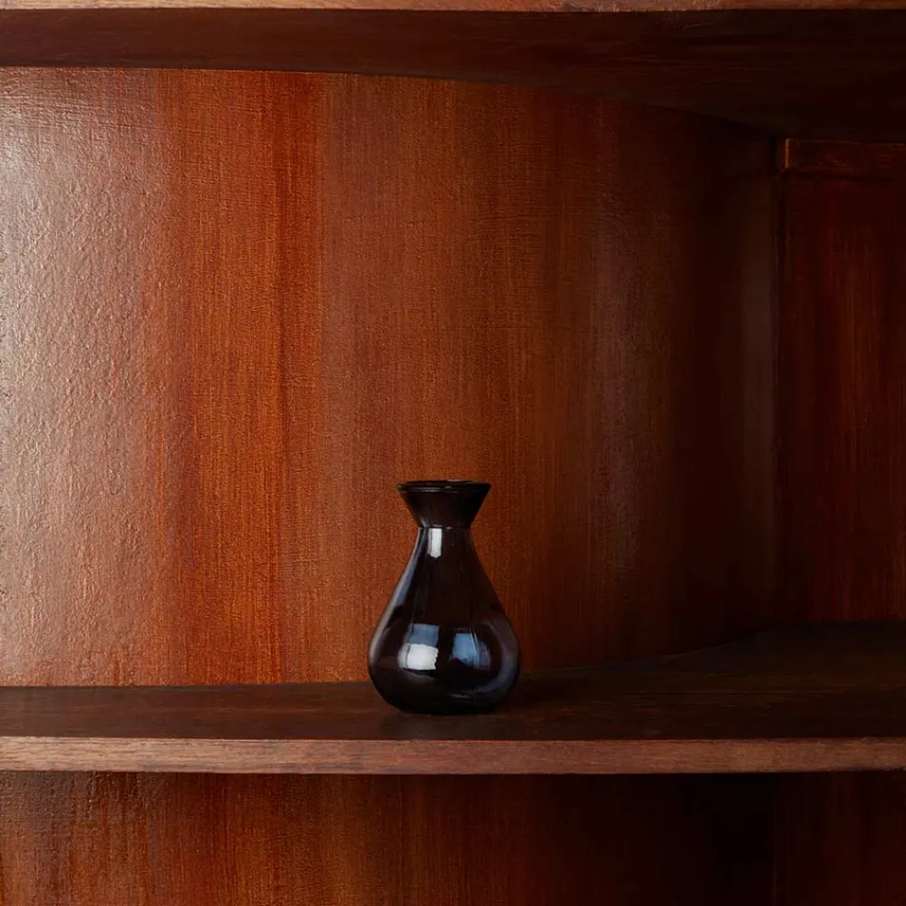 1952 VIDRIOS SAN MIGUEL Vase Oviedo - Mauve