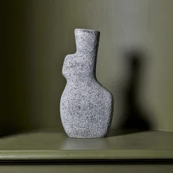 1027 MODERN LIVING Vase Yara - Gris Clair