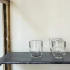 115 LA ROCHERE Verre à eau en verre pressé - Coteau