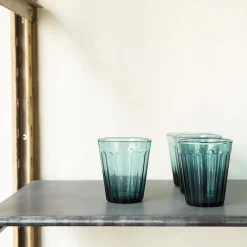 521 BITOSSI Verre à eau Lucca - Turquoise