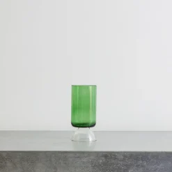 2981 Q DE BOUTEILLES Verre à pied - Vert & Transparent
