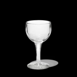 115 LA ROCHERE Verre à pied ballon en verre pressé - Bistrot