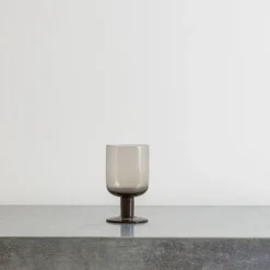 521 BITOSSI Verre Ă vin Bloom - Noir