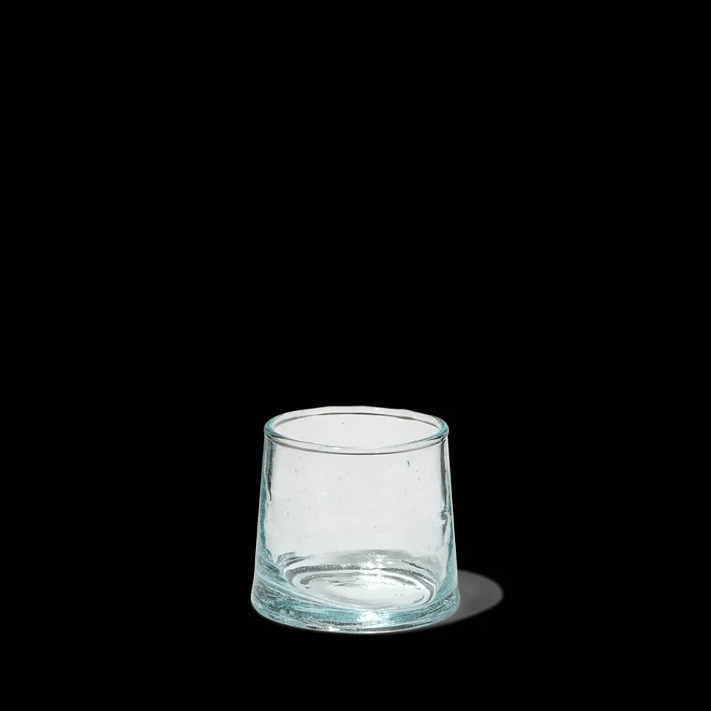 1286 HOUSEHOLD HARDWARE Verre conique en verre soufflé