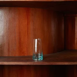 1286 HOUSEHOLD HARDWARE Verre conique en verre soufflé