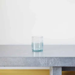 1108 SALAHEDDIN Verre droit en verre soufflé - Transparent
