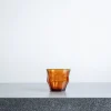 1417 ENSEMBLE LONDON Verre Tipsy - Ambre