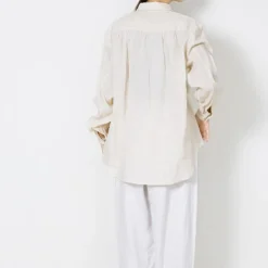 Women Vlas Blomme - Chemise Heritage 60 - Ecru