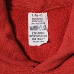 Warehouse & Co Warehouse & Co - Sweat à capuche uni 462 - Rouge
