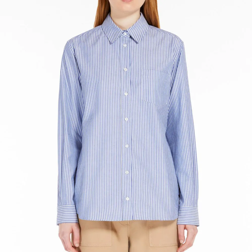 Women WEEKEND MAX MARA - Chemise Piadena - Azure