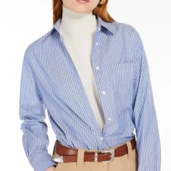 Women WEEKEND MAX MARA - Chemise Piadena - Azure