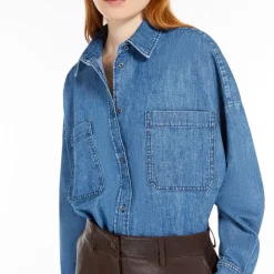 Women WEEKEND MAX MARA - Chemise Landa - Bleu