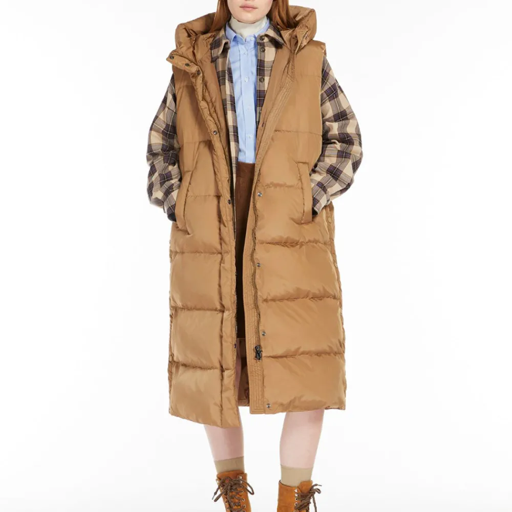 Women WEEKEND MAX MARA - Doudoune Zimino - Camel