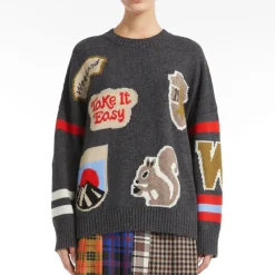 Women WEEKEND MAX MARA - Pull Talamo - Gris
