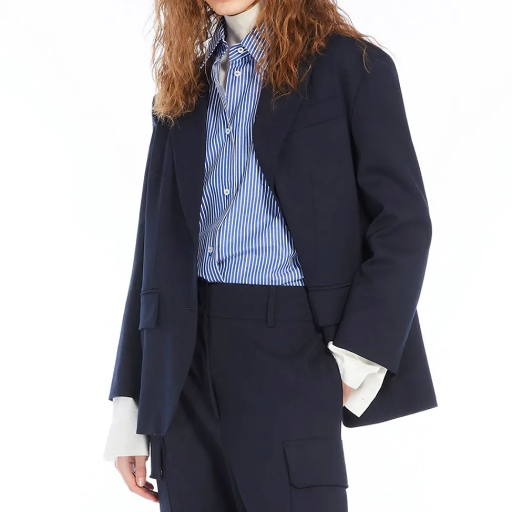 Women WEEKEND MAX MARA - Veste Quadro - Bleu