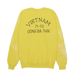 Women WILD DONKEY - Sweat Go Home - Jaune