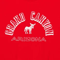Women WILD DONKEY - Sweat Grand Canyon Femme - Rouge