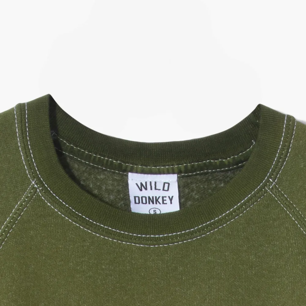 WILD DONKEY - Sweat Never Again - Vert Militaire
