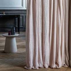 200 LINTEX Woven linen voile - Pink Beige