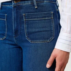Women WRANGLER - Jeans Flare - Bleu