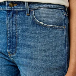 Women WRANGLER - Jeans Loose Straight- Bleu