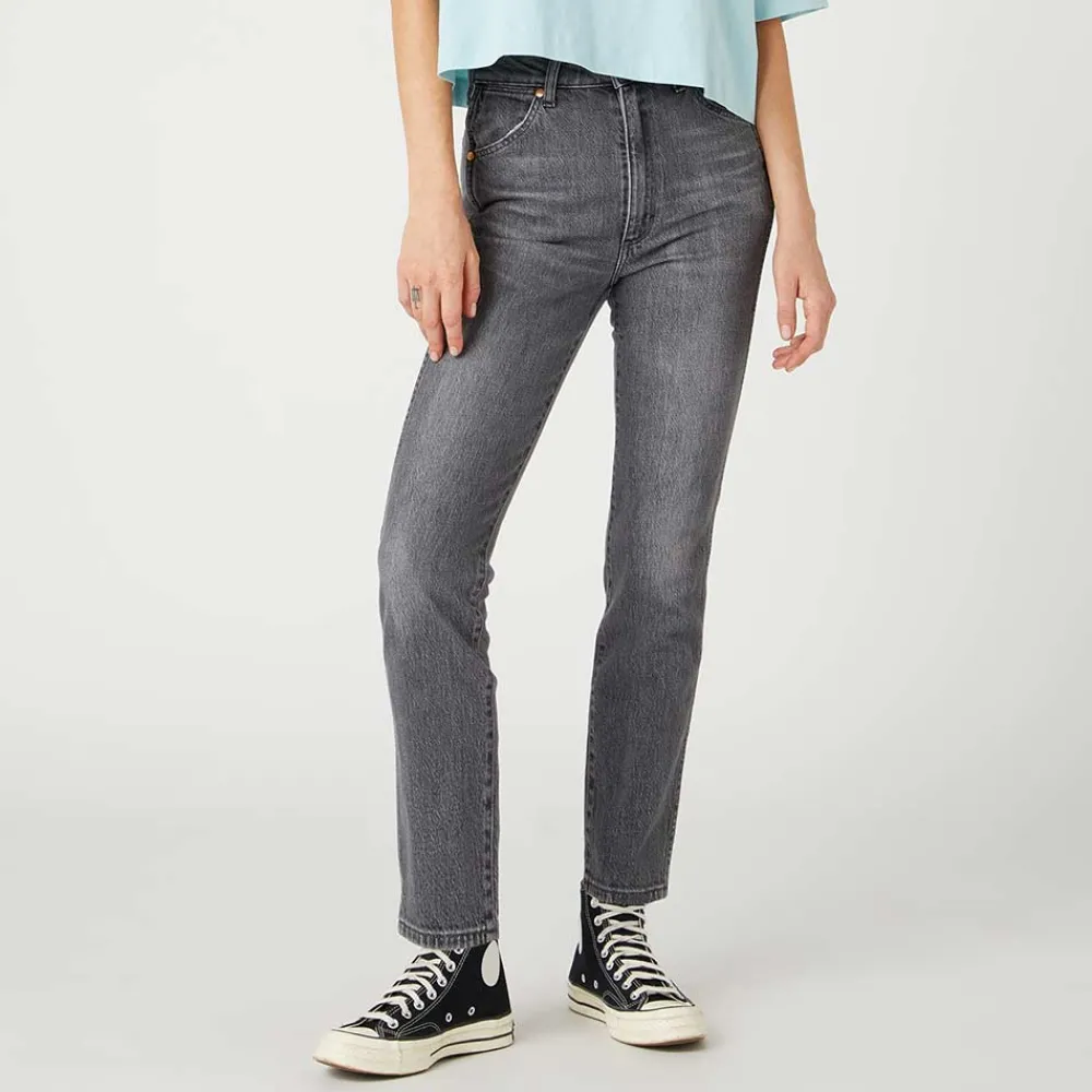 Women Wrangler - Jeans Walker - Gris