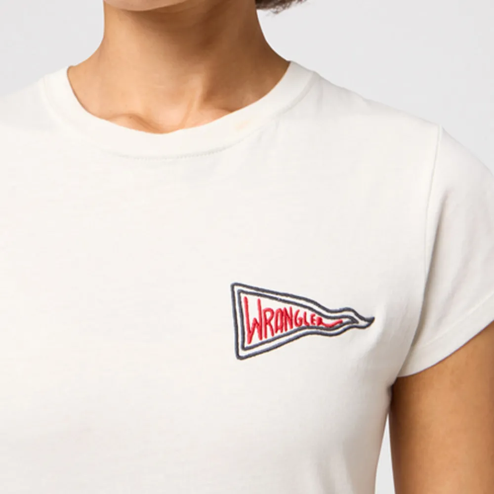 Women WRANGLER - T-shirt - Blanc