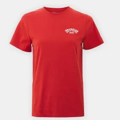Women WRANGLER - T-Shirt Graphic - Rouge