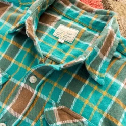 WYTHE - Chemise Flannel Work - Riverbend
