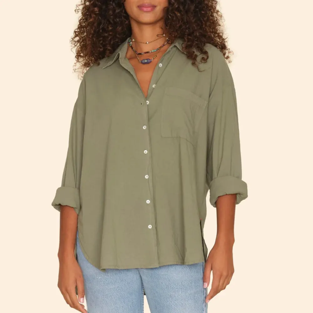 Women Xirena - Chemise Sydney - Vert Militaire