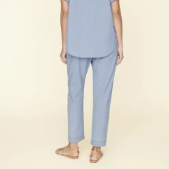 Women Xirena - Pantalon Draper - Dusty Blue