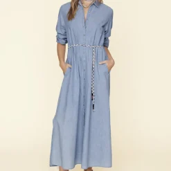 Women Xirena - Robe Bowen - Dusty Blue