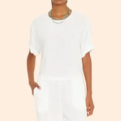 Women Xirena - T-shirt Carson - Blanc